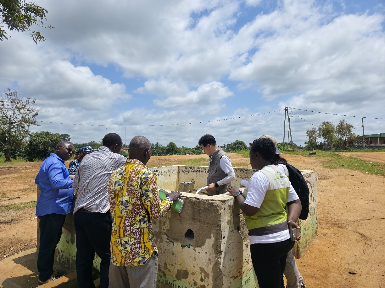 Bokito 학교 식수시설 점검